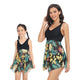 🎉Spring Sale 50% Off - Ruffle Floral Print One Piece Mommy and Daughter Swimsuits