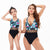 One Piece MatchingFloral Mommy and Me Swimsuit
