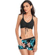 Sunflower Print Drawstring Bikini Set Swimsuit