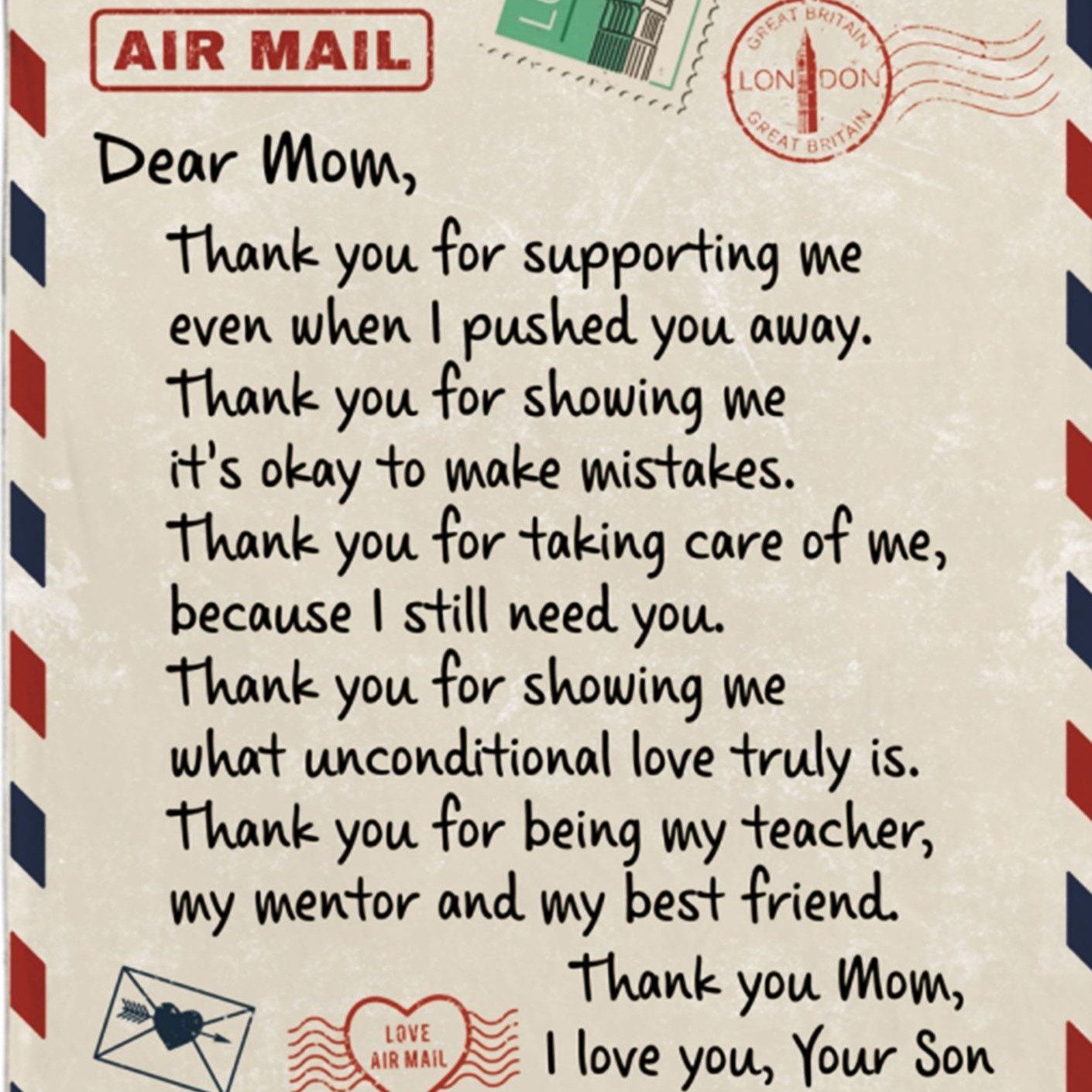 Envelope Family Blanket（ Special Edition - Selling Out Fast ）