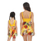 🎉Spring Sale 50% Off - Ruffle Floral Print One Piece Mommy and Daughter Swimsuits