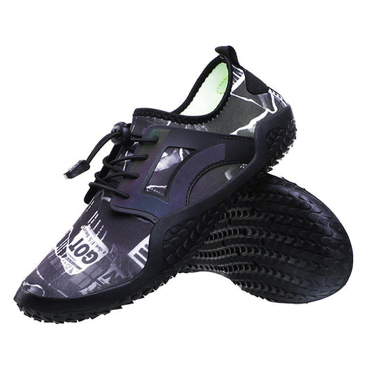 Swim Surf Beach Quick Dry Wide Toe Aqua Shoes For Men