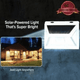 POWER SOLAR LIGHT -TURNS ON AUTOMATICALLY IN DARKNESS
