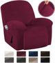 Stretchable Velvet Recliner Slipcover