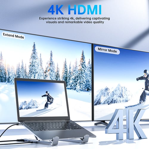 🏆Flash Sale⚡ 50K+ SOLD! Almost Gone-💥💻 8-in-1 USB-C Laptop Stand