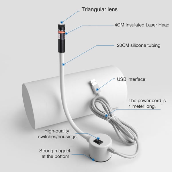 🔥NEW YEAR SALE - Magnetic Positioning Quilting Light for Sewing Machine