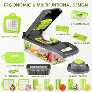🎈Summer Big-Sale-30% OFF🎉13 in1 Vegetable Slicer