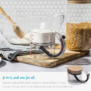 ✨4-in-1 Adjustable Measuring Cup