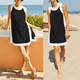 ⏰Hot Sale-Women's Casual Color Block Sleeveless Tops Matching Shorts with Pockets(Buy 2 Free Shipping)