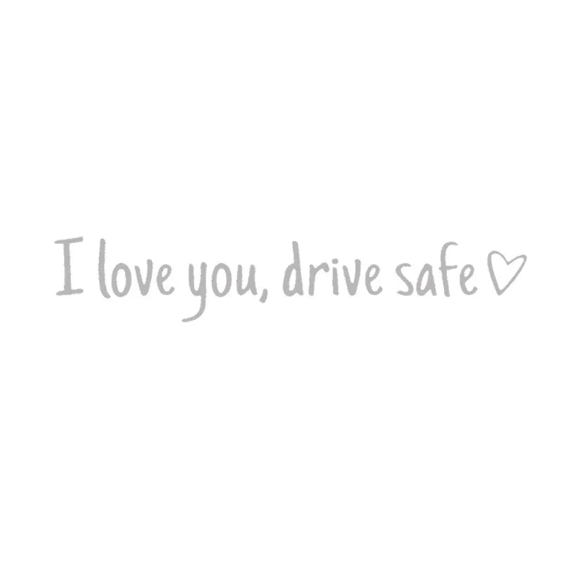 ✨This Week's Special Price  💓I love you, drive safe Sticker（3pcs） - Image 8