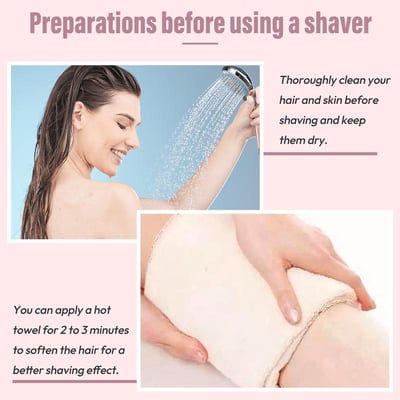 🎁Housgift™ 2-in-1 Women's Body Shaver