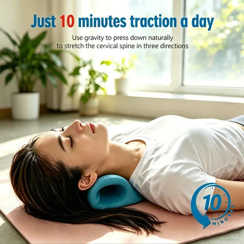 Neck Stretcher ,Neck Hump Corrector,Neck and Shoulder Relaxer Cervical Traction Device Pillow