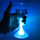 LED Glowing Martini Glasses