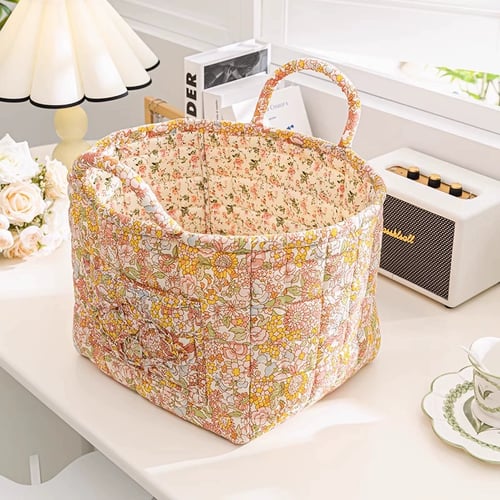 🔥💐💥Boho Fabric Storage Basket🌸