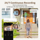🔥🔥3MP 2K Window Camera,2.4GHz & 5GHz WiFi Indoor Cameras for Home Security with ChromaMax Al Color Night Vision