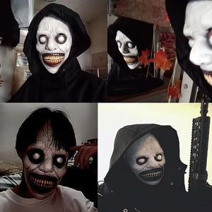 Scary Zombie Mask Set 🎭 Halloween Costume Accessory | Creepy Clown & Demon Design 👹 Lightweight & Breathable Plastic | Haunted House Party Essential 🎃
