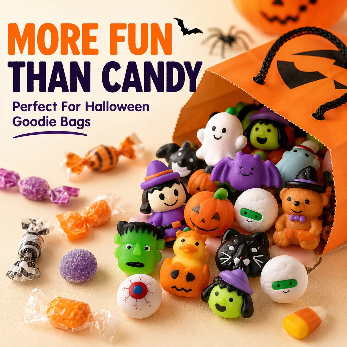 🎃 30PCS Halloween Mochi Squishy Toys - Image 2