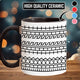 Fuck This Shit Mug, Hidden Message Funny Ceramic Coffee Mugs