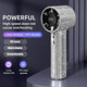 🏆Flash Sale⚡ 50K+ SOLD! Almost Gone-💥Full Diamond Luxury Craftsmanship Portable Handheld Turbo Fan, 3 Gear Wind, Rechargeable Long Battery Life Hand Fan With Digital Display For Outdoor Activities, Travel, Office,Wonmen's gift
