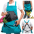 ✨Cross Back Gardening Apron With Deep Kangaroo Release Pockets