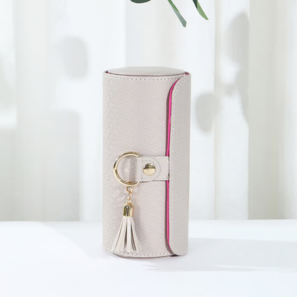 💎 Layered Travel Jewelry Case – Elegant Storage, Always Ready to Shine✈️
