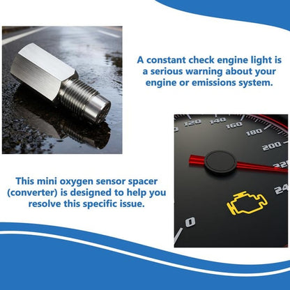 🚗1.5mm Car O2 Sensor-Car CEL Check Engine Light Adapter Eliminator