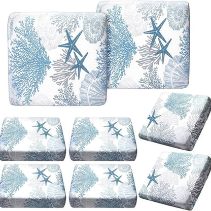 🪑 Stretch Sofa Cushion Covers Set (4 / 8 / 12 PCS) 🔥