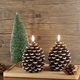 2025 HOT SELL-Flameless Pinecone Candles Battery Operated