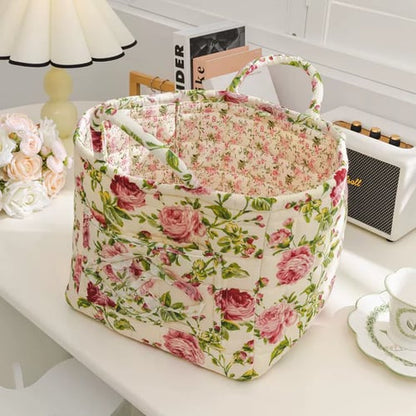 🔥2026 BIG Sale💐💥Boho Fabric Storage Basket🌸