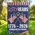 🔥U.S. 250th Birthday Garden Flag