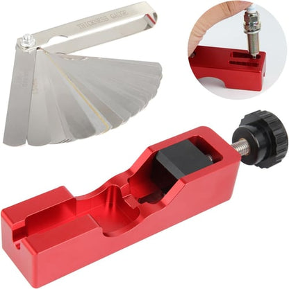 🔧 Spark Plug Gap Tool with Feeler Gauge