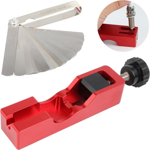 🔧 Spark Plug Gap Tool with Feeler Gauge