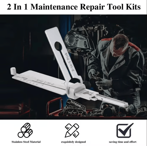 🔥 ⚒️Stainless Steel Master Key Decoder