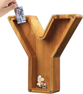 Piggy Bank-Wood Gift For Kids-Customizable name