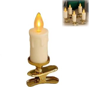 LED Cone-Shaped Festival Clip Candle