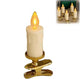 LED Cone-Shaped Festival Clip Candle