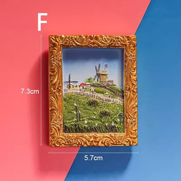 💖💖Van Gogh Inspired Fridge Magnet Set
