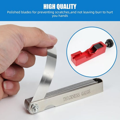 🔧 Spark Plug Gap Tool with Feeler Gauge