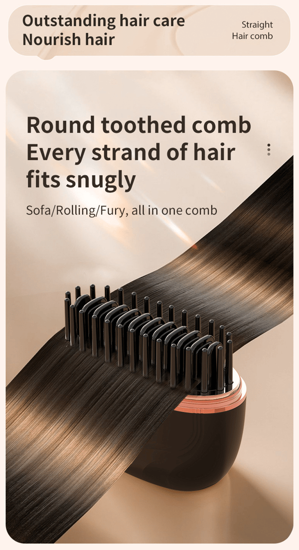 🔥Mini Cordless Hair Straightener Comb
