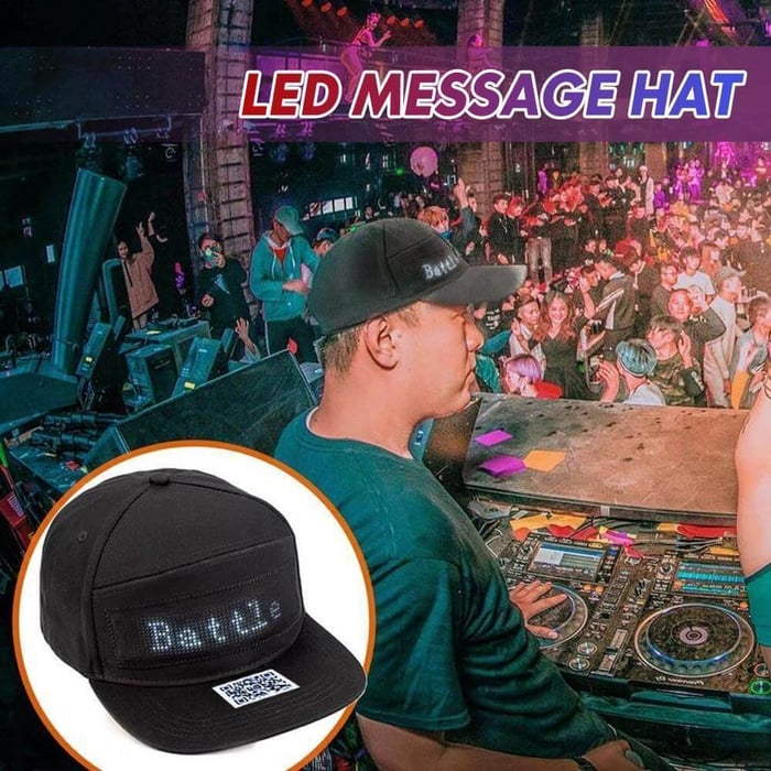 🧢LED Pixel CapScreen ✨