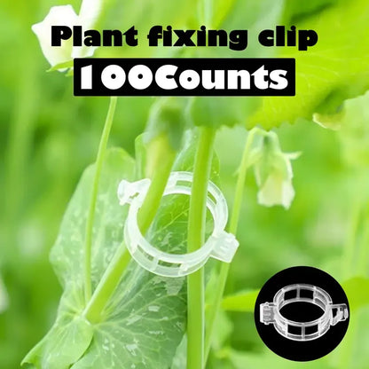 Reusable Plant Support Clips (100 clips) - Image 1