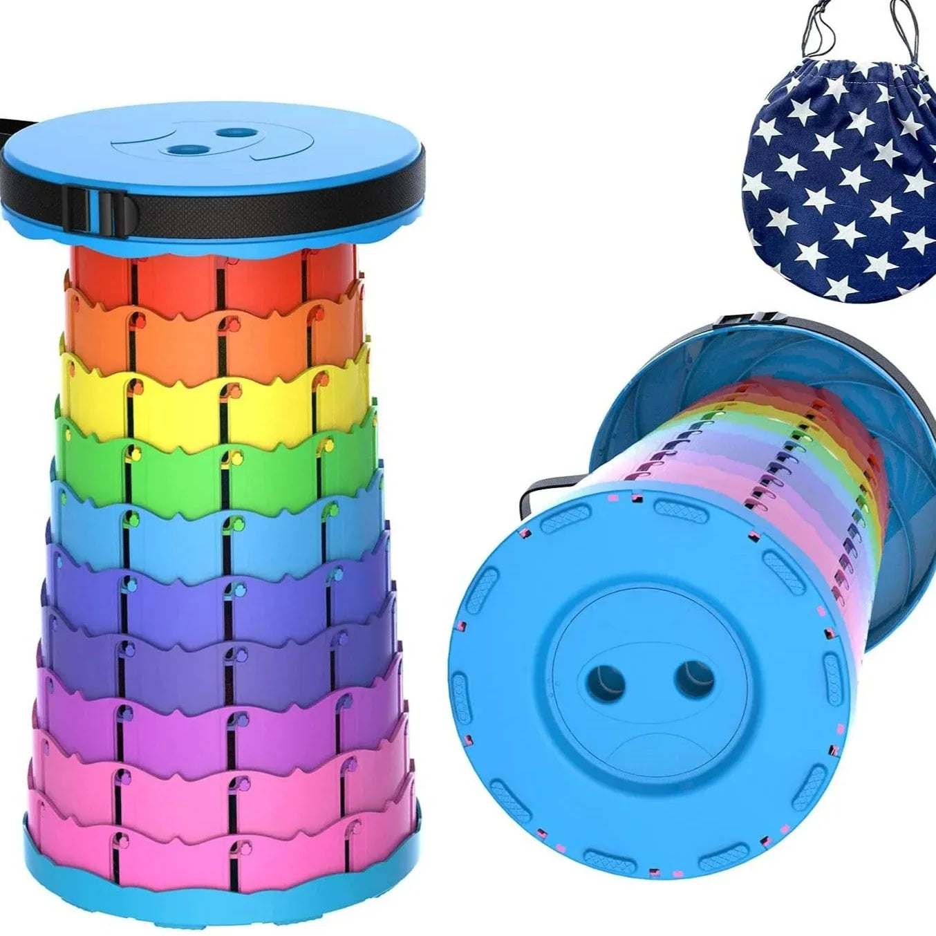 🎈Summer Big Sale-30% OFF-2022 Upgraded Retractable Folding Stool