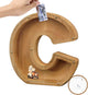 Piggy Bank-Wood Gift For Kids-Customizable name