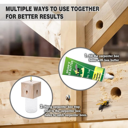 🌟Wood Carpenter Bee Trap for Outside $ 17.99   $ 35.29 save 49%