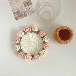 💥🔥Rose Bouquet Coaster