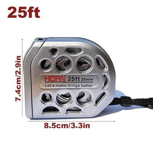 🔥2025 New16/25FT Stainless Steel Measuring Tape, Anti Rust,Strong Magnetism on The Bottom🔥