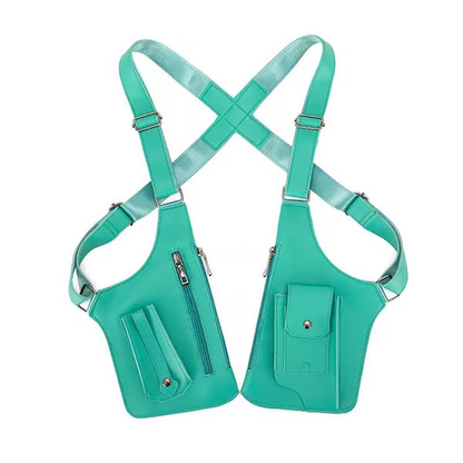 🔫 Unisex Premium Leather Shoulder Bag - Adjustable Underarm Strap