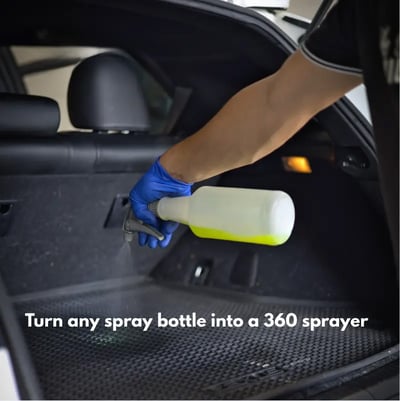 🔥🌟💦 3-Pack Universal Fit 360° Spray Bottle Adapter