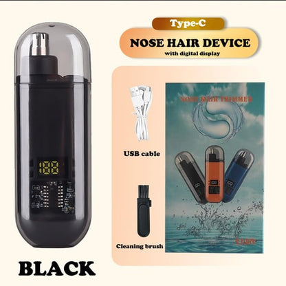 🔥Christmas Hot Sale 💇‍♂️ Groom with Precision -✨ Ultimate 2-in-1 Nose Hair Trimmer - For Effortless, All-Day Comfort!