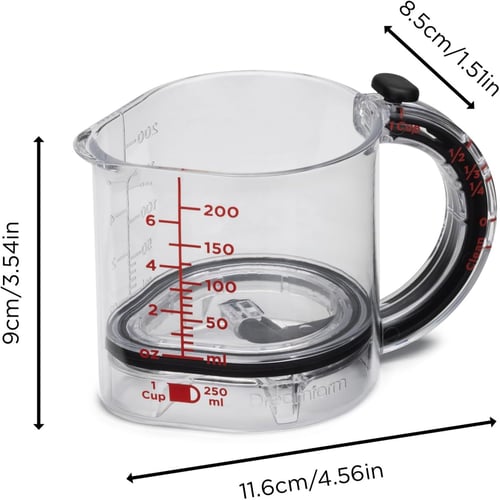 ✨4-in-1 Adjustable Measuring Cup